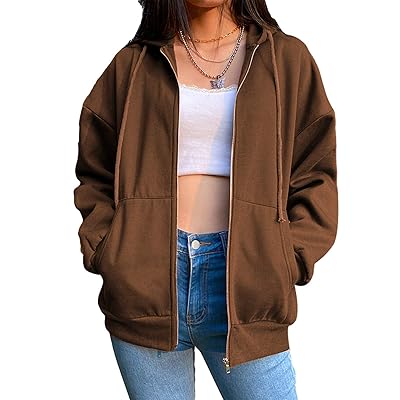 y2k oversized zip up hoodie