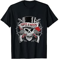 Amazon.com: Guns N' Roses Official Vintage White Cross T
