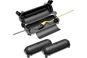 FGB 3-Pack Outdoor Extension Cord Safety Cover Waterproof - Weatherproof Electrical Connection Box for Outdoor Outlet Cover, Christmas Decoration, Plug, Socket, Power Tool
