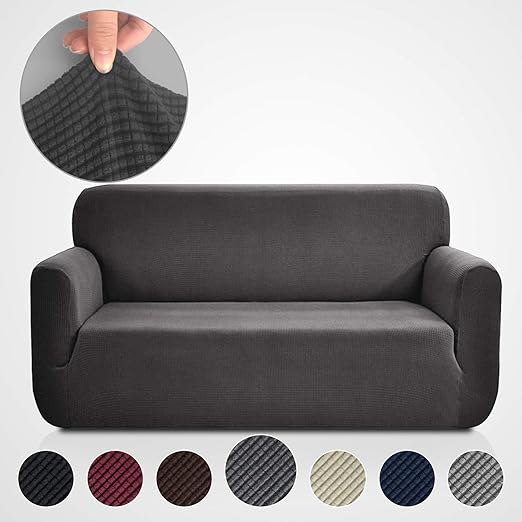 Amazon Com Rose Home Fashion Stretch Couch Covers For 3 Cushion