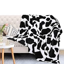 MACEVIA Flannel Fleece Cute Blanket for