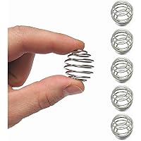 YOFAN 5 Pack Formula Mixers,Milkshake Protein Shaker Ball For Small Bottle,Food Grade Stainless Steel Wire Mixer Mixing…