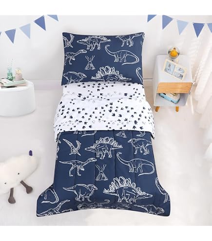 Parure De Lit 4 Pièces Enfant - Microfibre Douce Sirène - Couette, Drap Plat, Drap Housse, Taie - 106x144 Cm
