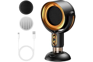 Desktop Smoke Purifier Fan, Portable Smoking Air Purifier for Cooking, USB Rechargeable Adjustable Smokeaway Catcher for Kitc