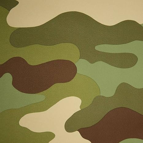 Green Camouflage Camo Wallpaper Wall Border Wallpaper Borders Tools Home Improvement Paint Wall Treatments Supplies
