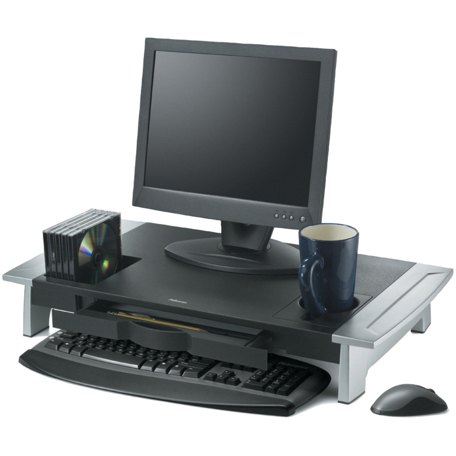 Fellowes Office Suites Premium Monitor Riser Black (8031001) 1-Pack 13 71yeD96IbfL