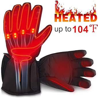 Amazon.com: SVPRO Electric Rechargeable Battery Heated Gloves Men Women