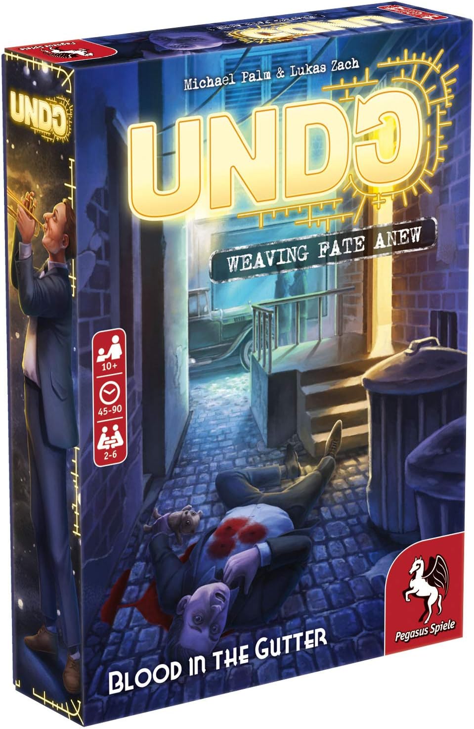 Pegasus Spiele 18171E UNDO-Blood in The Gutter