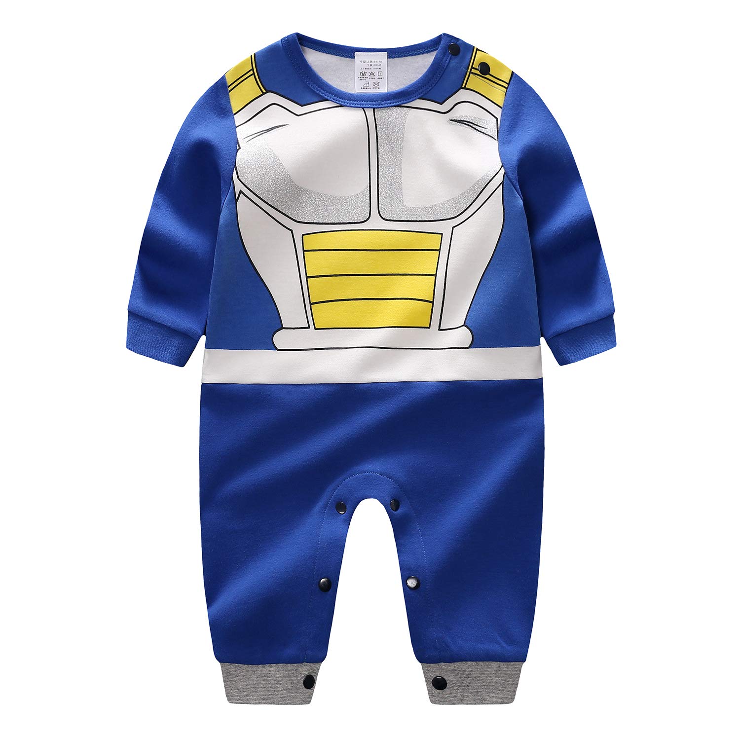 Beal Shopping Dragon Ball Z Long Sleeve Baby Boy And Girls Vegeta Rompers Costume Jumpsuit Baby