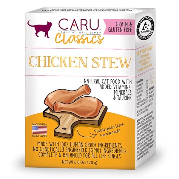 CARU – CHICKEN STEW FOR CATS, NATURAL CAT...