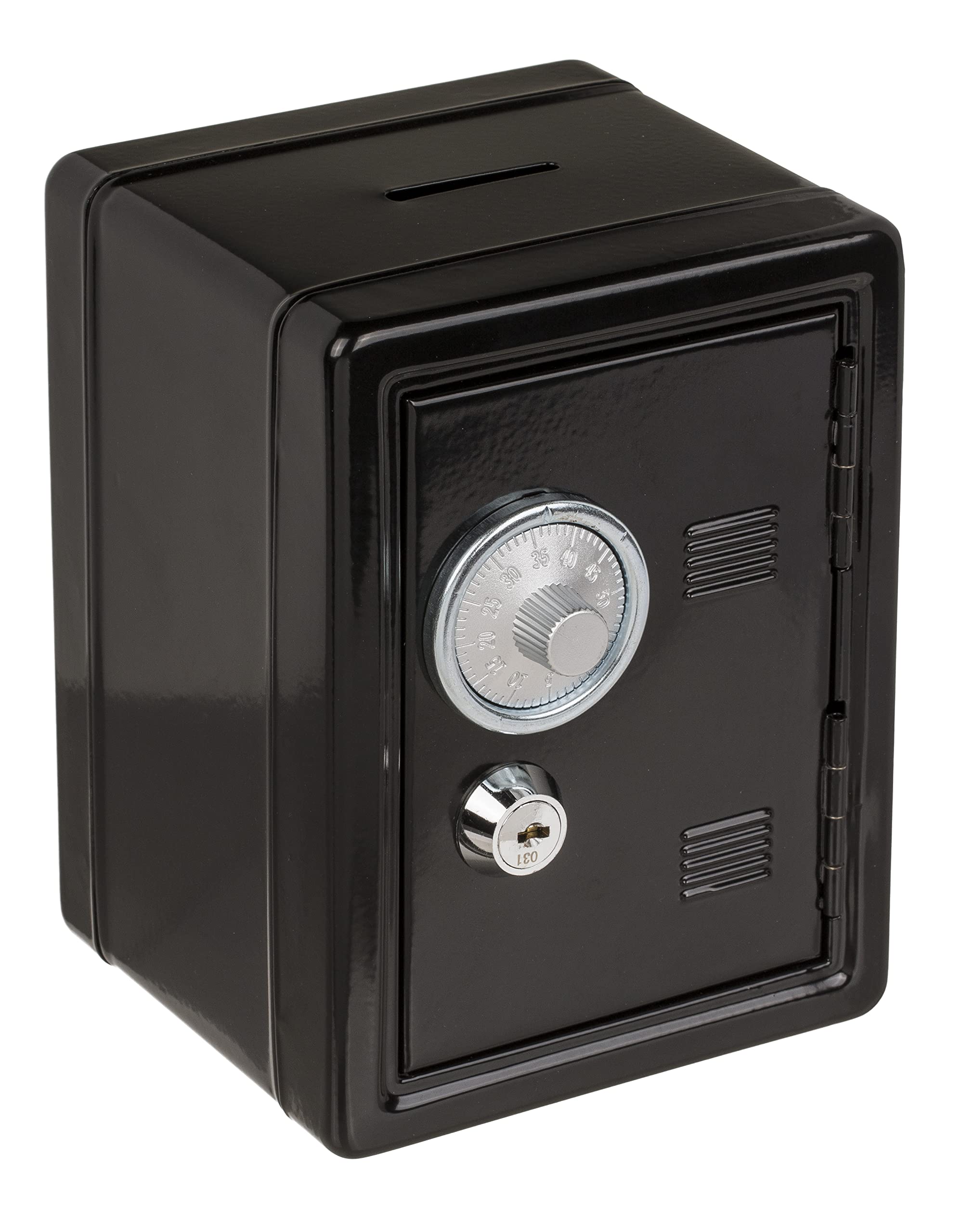 MIK Funshopping Box Safe with Key Black