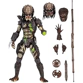 NECA Predator 2 - Ultimate Battle Damaged City Hunter - 7" Action Figure | Predator 7 Inch Action Figure Ultimate - Battle Damaged City Hunter
