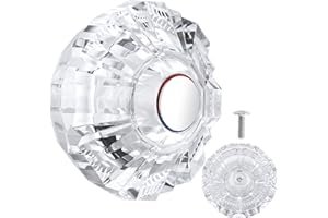 HANSENGROE Single Shower Faucet Handle Replacement for Price Pfister Style Avante Series 940-240 or 940-950a, Clear Acrylic Shower Knob Replacement use for Bathroom Sink (940-950A)