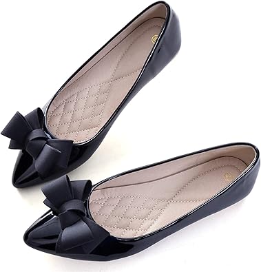 comfortable leather flats