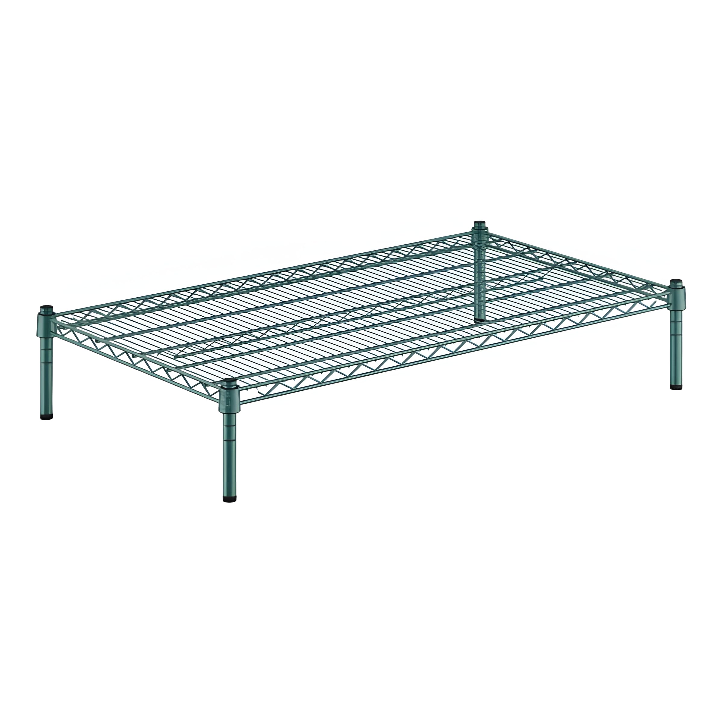 Zedfire 24" x 42" x 8" Green Epoxy Wire Storage