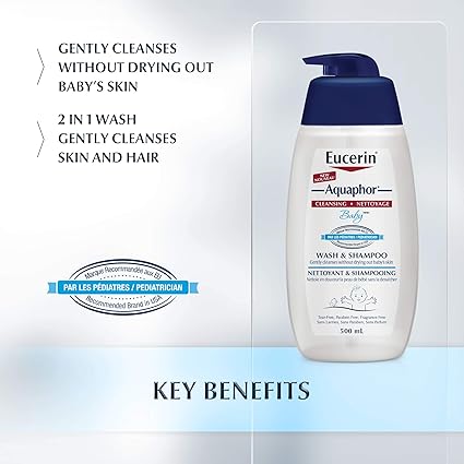 eucerin aquaphor baby shampoo
