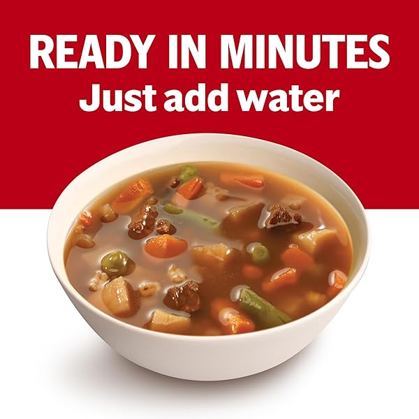 CAMPBELL’S CONDENSED VEGETABLE BEEF SOUP, 13.8 OZ CAN