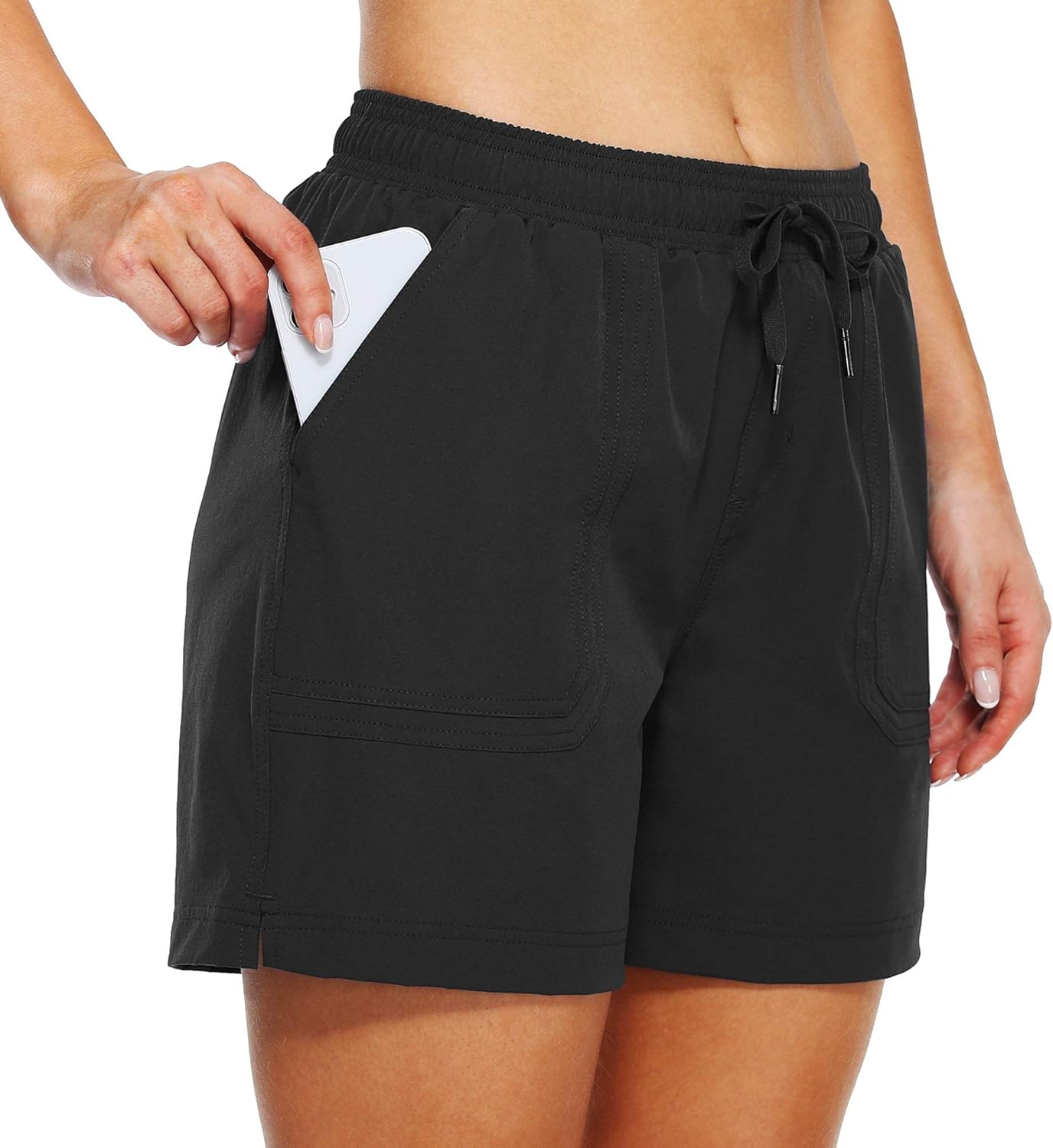 Willit Women's 5" Hiking Shorts Golf Athletic Outdoor Shorts Quick Dry Workout Summer Water Shorts with Pockets : Sports & Outdoors