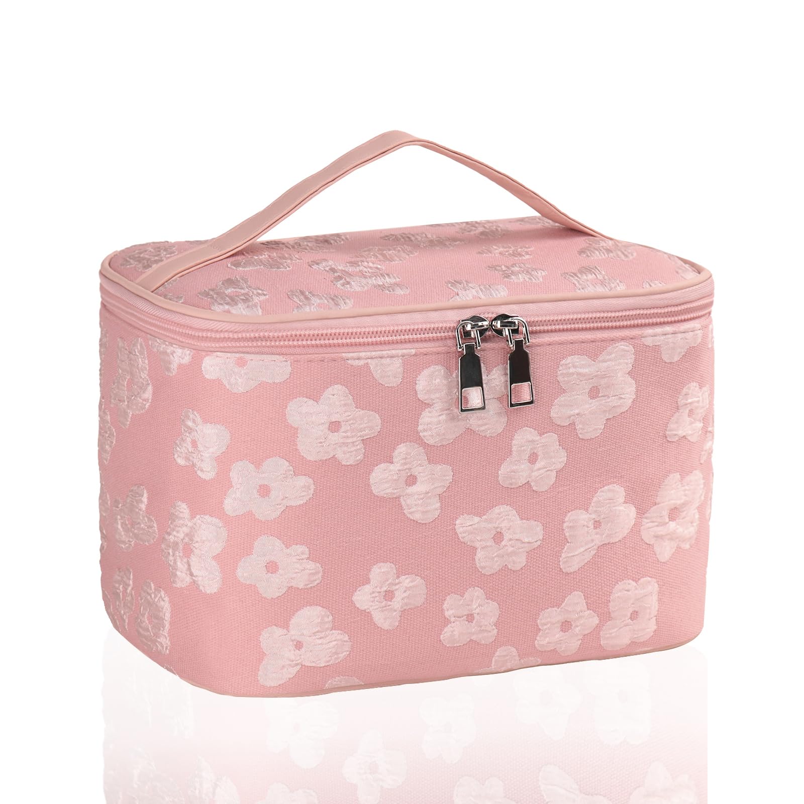 Cosmetic Storage Toiletry Bag, Large Capacity Makeup Bags Waterproof Multifunction Cosmetic Bag Make Up Organizer Storage Gift for Girls Women