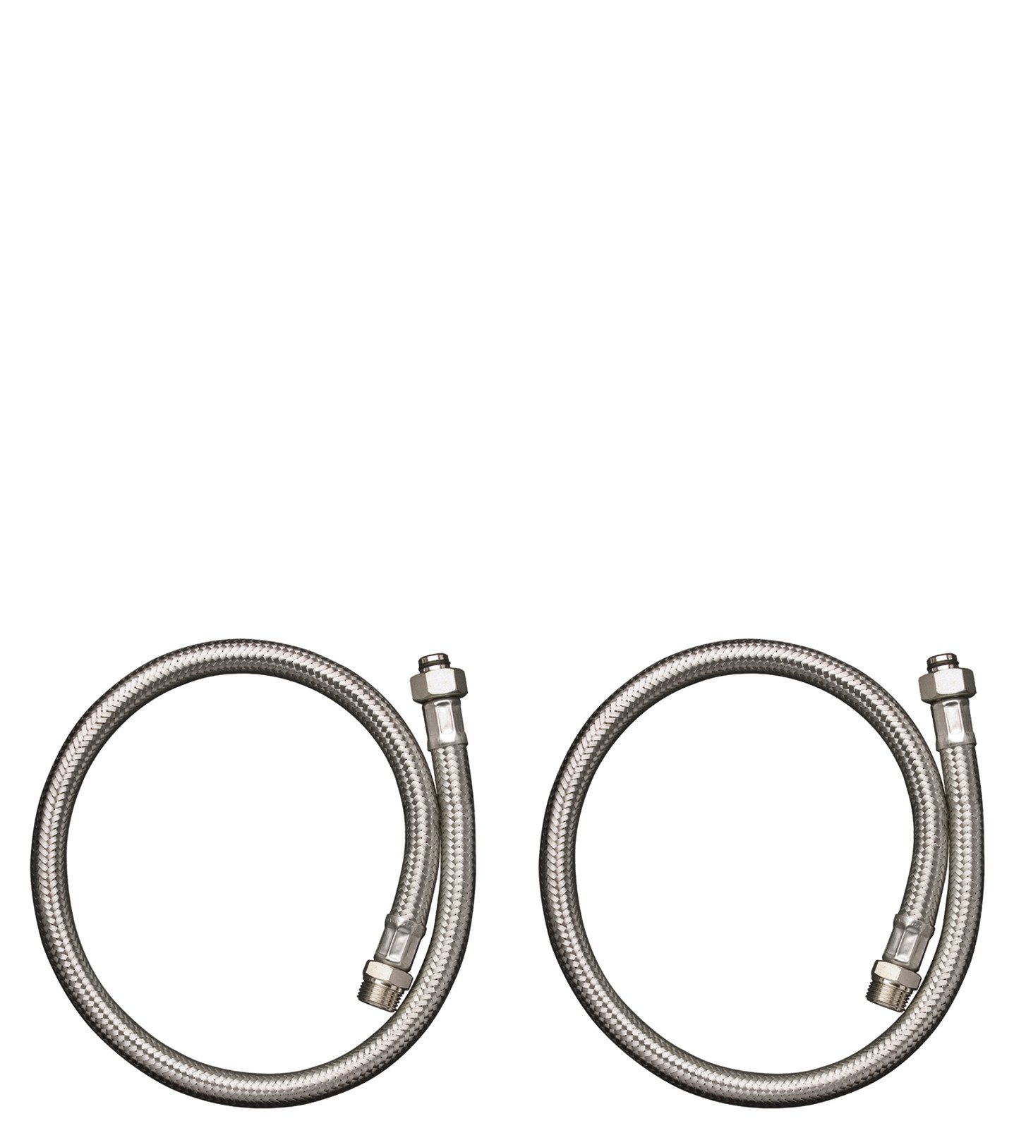 hansgrohe connection hose set for 2-hole rim-mounted bath mixer