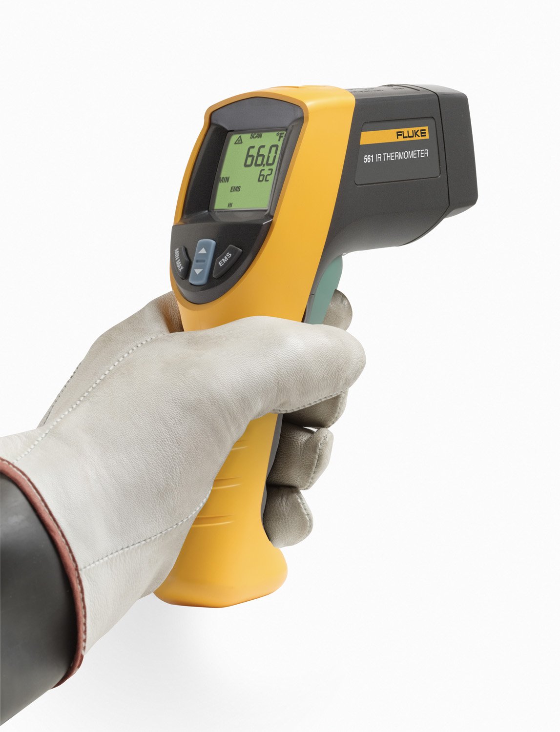 Fluke 561 HVAC Pro Infrared Thermometer, 40 to +1022 Degree F Range