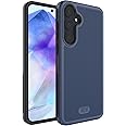 TUDIA DualShield Grip Designed for Samsung Galaxy A55 5G Case (2024), [MergeGrip] Military Grade Dual Layer Shockproof Slim Tough Heavy Duty Protective Phone Case for Galaxy A55 (Indigo Blue)