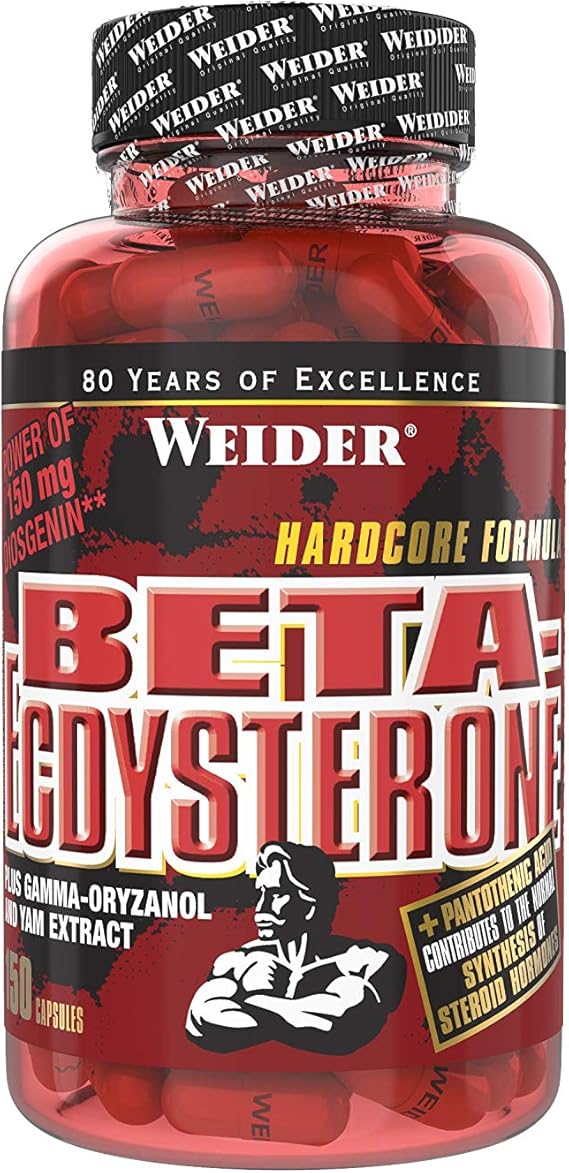 Weider BetaEcdysterone, Highly Concentrate Spinach Extract, Build