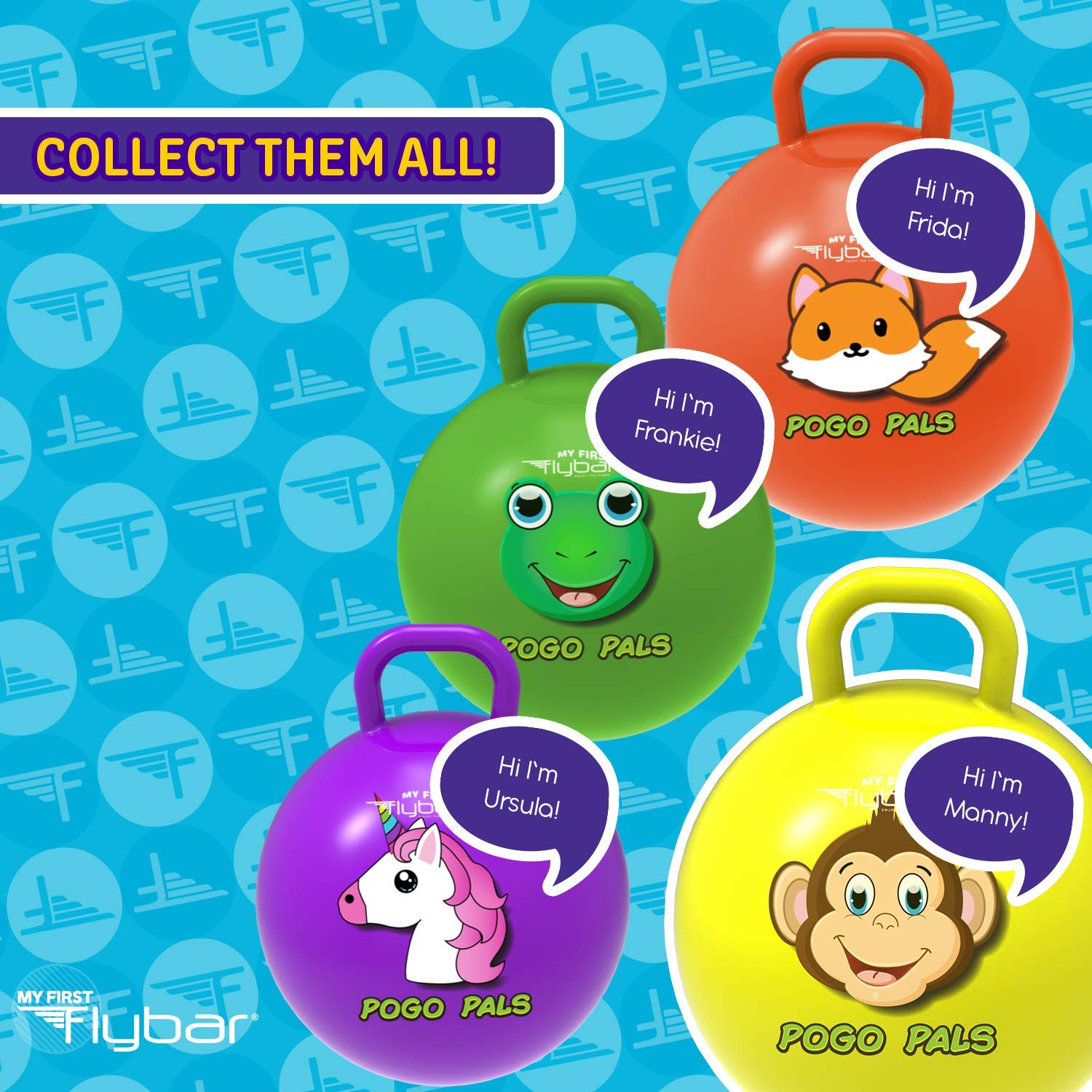 my first flybar pogo pals unicorn hopper