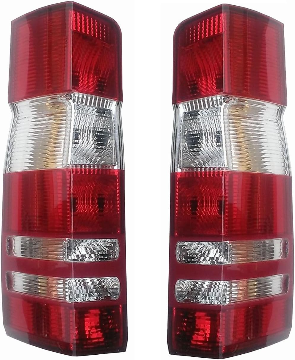 Tail Light Set left and right 9068200164 9068200264 SAE DOT compliant compatible with Dodge Sprinter Freightliner Bluetec 2007-2018 Mercedes