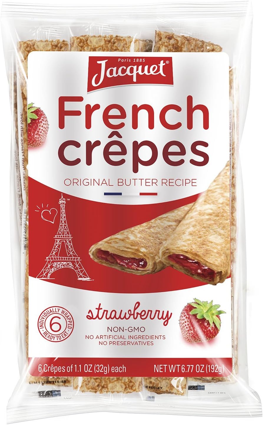 CREPES STRAWBERRY x6