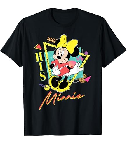 Amazon.com: Disney Mickey & Minnie Mouse Small Pocket Couple T