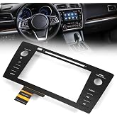 VORGENS TEL/MAP Button Touch Screen Digitizer, High Version 8'' Digitizer Fit for 2018-2019 Subaru Legacy &amp; Outback 8'' Radio Touch Screen Digitizer - Replace 86471-AL65A, 86471-AL68A, 86471-AL65B