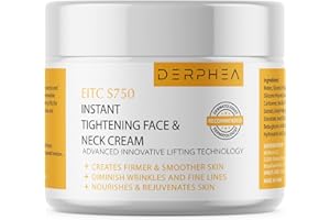 DERPHEA Neck Tightening Cream, Neck Cream, Face Firming Cream For Tightening & Firming Skin, Fine lines, Loose & Sagging On Neck, Decollete Or Other Skin Areas (Package may different)