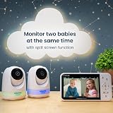 Babysense Prisma Baby Monitor with Camera 5 inch HD Display 2 Cameras view 4