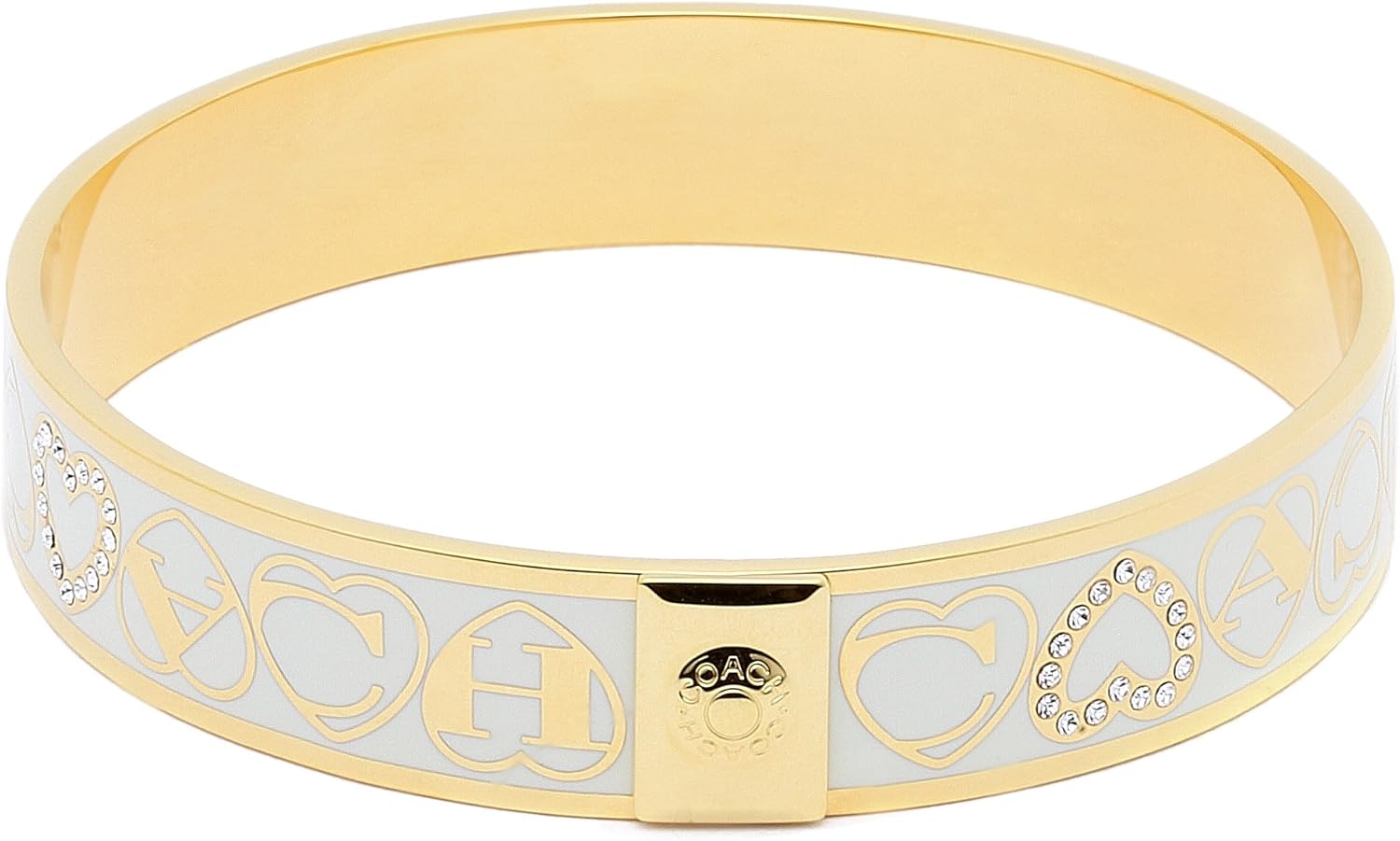Amazon [コーチ] COACH 公式 コーチ ハート バングル 96042 GD/WT バングル 通販
