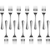 New Star Foodservice 58062 Slimline Pattern, 18/0 Stainless Steel, Salad Fork, 6.25-Inch, Set of 12