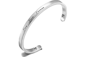 FEELMEM Field Hockey Bracelet Live Love Field Cuff Bangle Bracelet, Field Hockey Jewelry,Gift for Field Hockey Players/Coaches