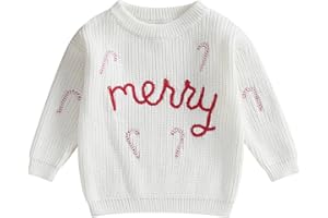 Afunbaby Baby Girl Boy Knit Sweater Blouse Pullover Sweatshirt Warm Crewneck Long Sleeve Tops for Infant Toddler