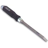 Narex Czech Steel Professional Woodworking Cabinetmakers Mortise Chisel with Stained European Beech Wood Handle Sizes from 4 mm to 12 mm 811205-811212 (10 mm - 3/8")