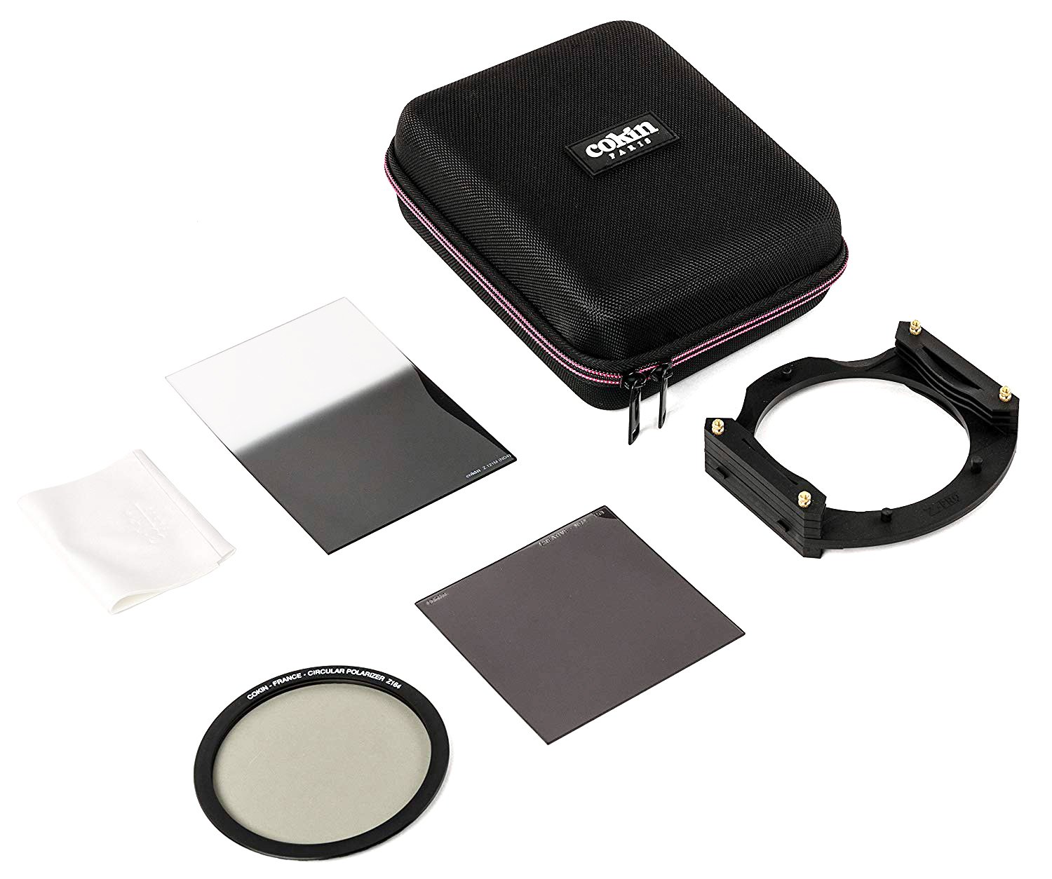 CokinSquare Filter Traveller Creative Kit - Includes L (Z) Series Filter Holder, Circular Polarizer (Z164), ND8 3-Stop (Z154), ND4 2-Stop Hard (Z121M), Filter Wallet (L3068)