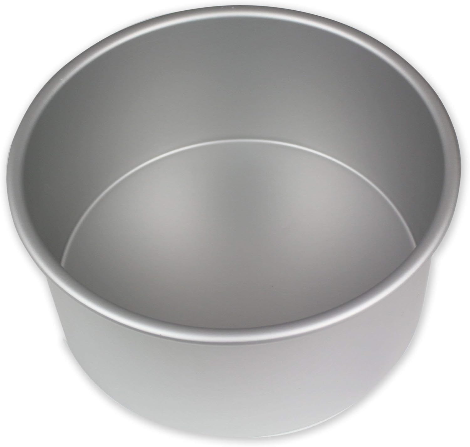 PME RND073 Anodised Aluminium Round Cake Pan 7 x 3-Inch Deep , Silver, 7 inch
