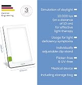 Beurer TL30UK SAD Lamp 10000 Lux Daylight Therapy UV Free LED Light view 6