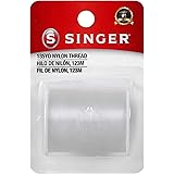 SINGER 00260 Clear Invisible Nylon Thread, 135-Yard