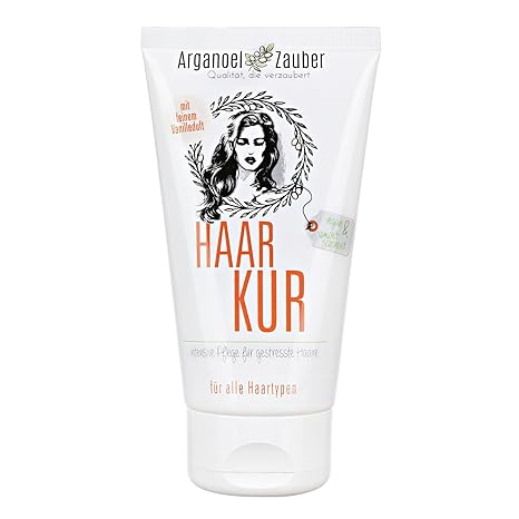 Arganoel-Zauber Haarkur | intensive Pflege gegen trockene Haare & Spliss | mit Arganöl, Urea & pflanzlichen Proteine | ohne P
