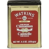Watkins Gourmet Spice Tin, Pure Ground Cinnamon, 6 oz. Tin, 1-Count