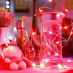 Ariceleo Led Fairy Lights Battery Operated, 2 Packs