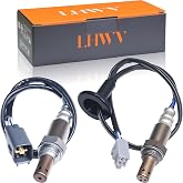 LHWV 2PCS Air Fuel Ratio O2 Oxygen Sensor Upstream and Downstream for 2005-2008 Toyota Corolla Matrix, Pontiac Vibe 1.8L Replace# 234-9052 234-4233 89467-12010