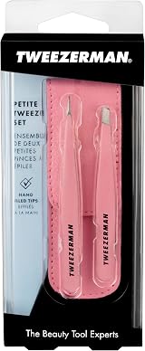 Tweezerman Exclusive Rose Tea Petite Tweezer Set - Petite Slant and Point view 4