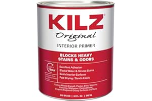 MASTERCHEM Quart Kilz Original Interior Oil Based Sealer-Primer-Stainblocker [Set of 6]
