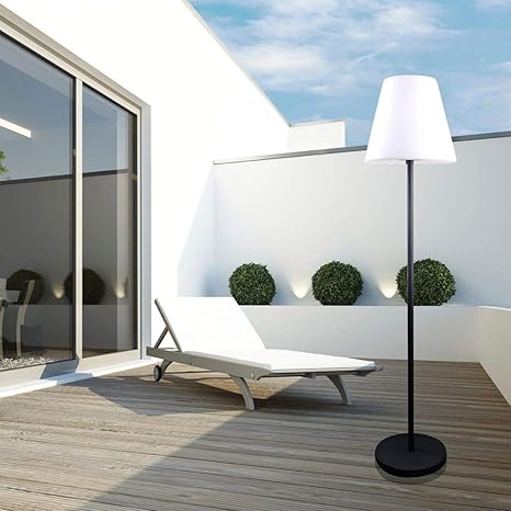 Light Zone Premium Stehleuchte für Innen und Außen LED-Leuchtmittel, 3 Fach dimmbar [Energieklasse A++]